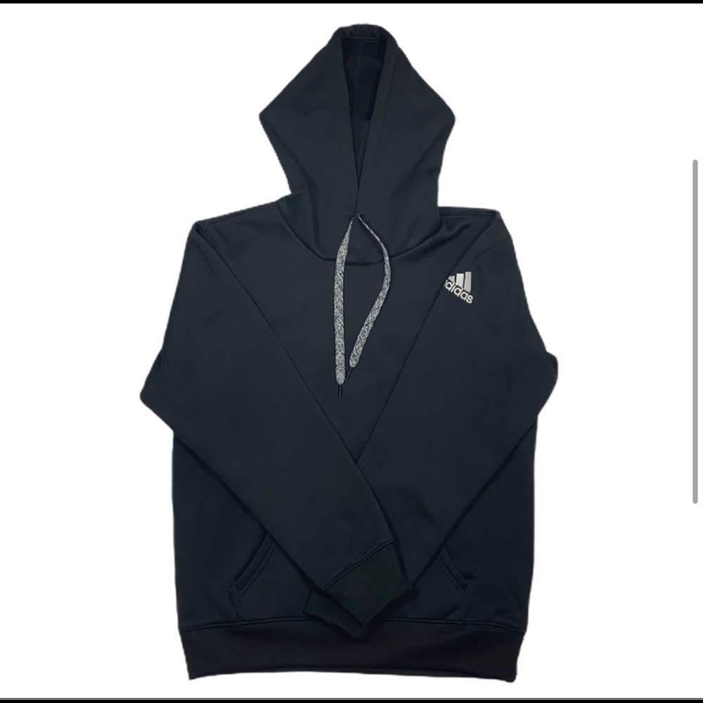 Adidas Fleece Hoodie Sweatshirt Sz XS